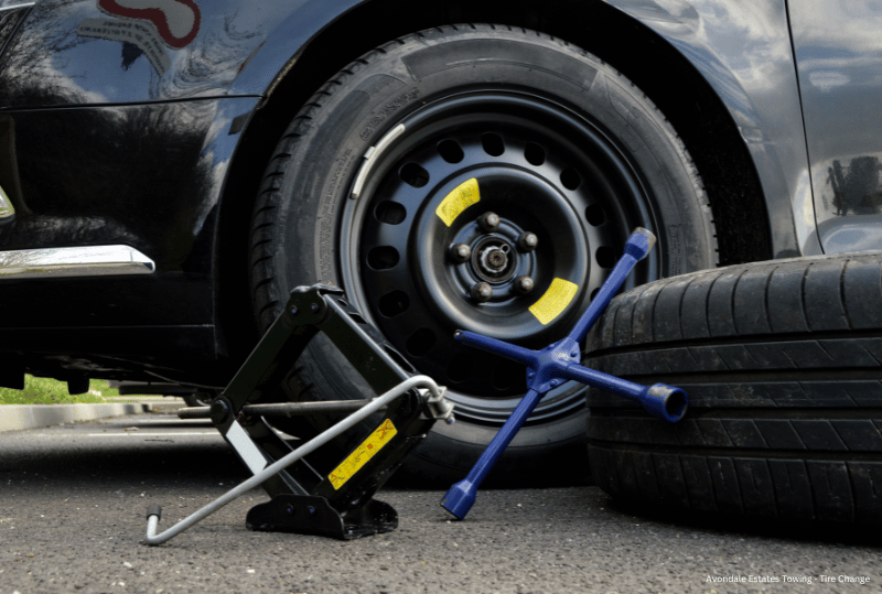 Avondale Estates Towing - Tire Change